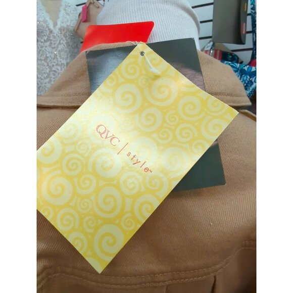 Motto Brown Jacket in 1X - Picture 4 of 5